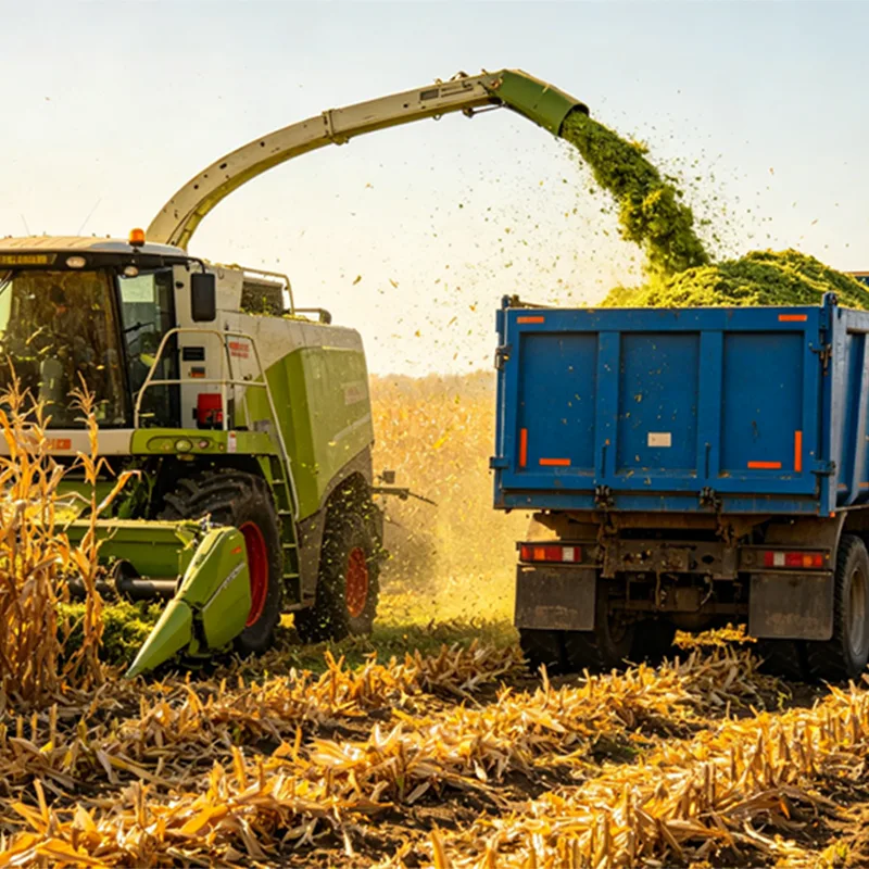 Herbsternte-Maissilage