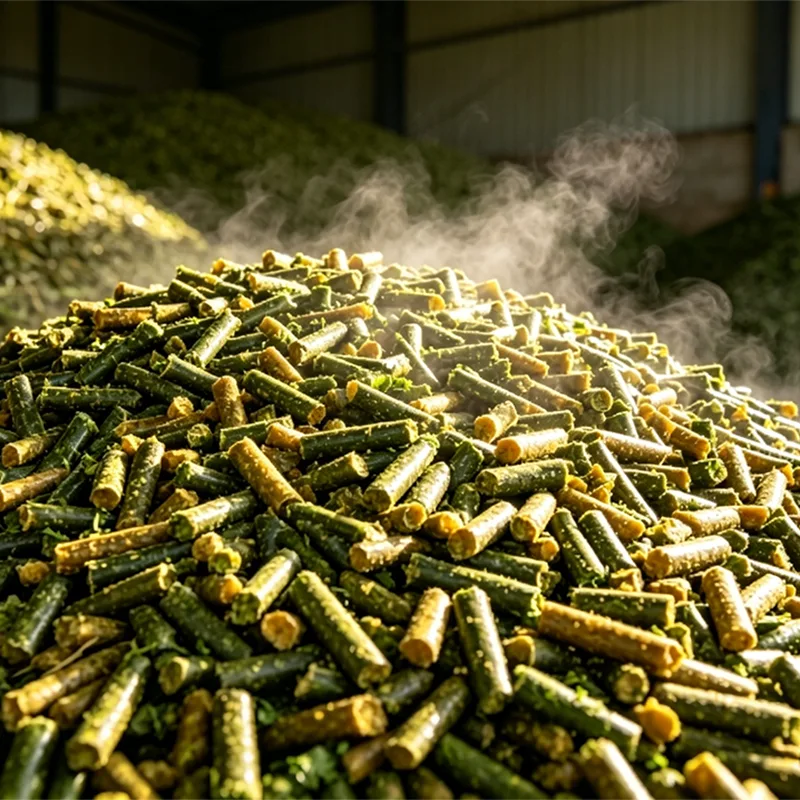 Hochenergetisches gemischtes Silagefutter