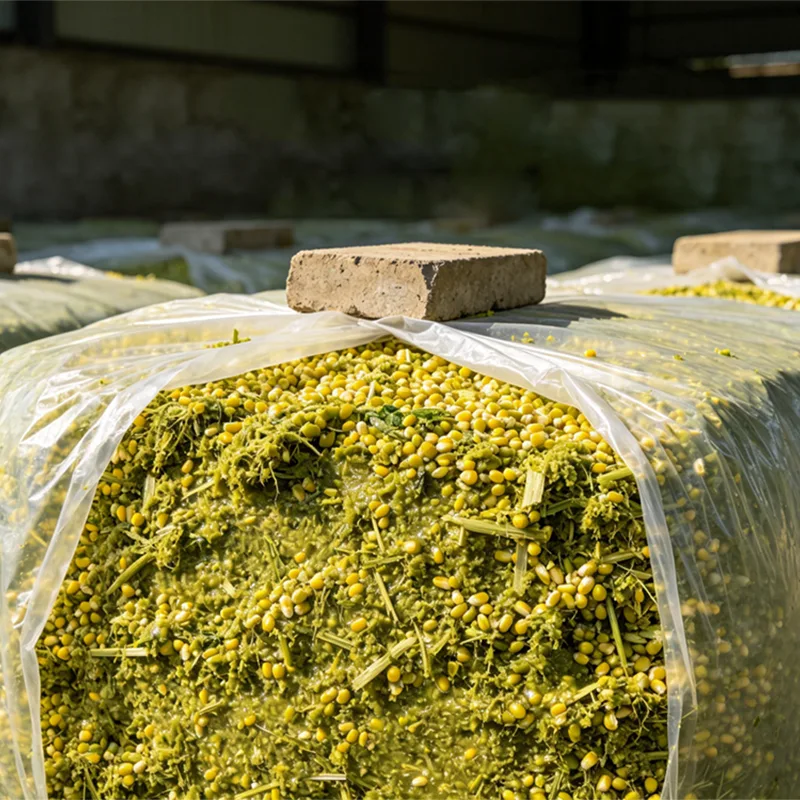 Mais-Silage mit langer Haltbarkeit
