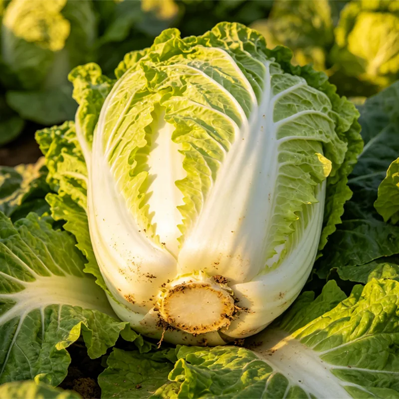 Bio-frischer runder Kohl