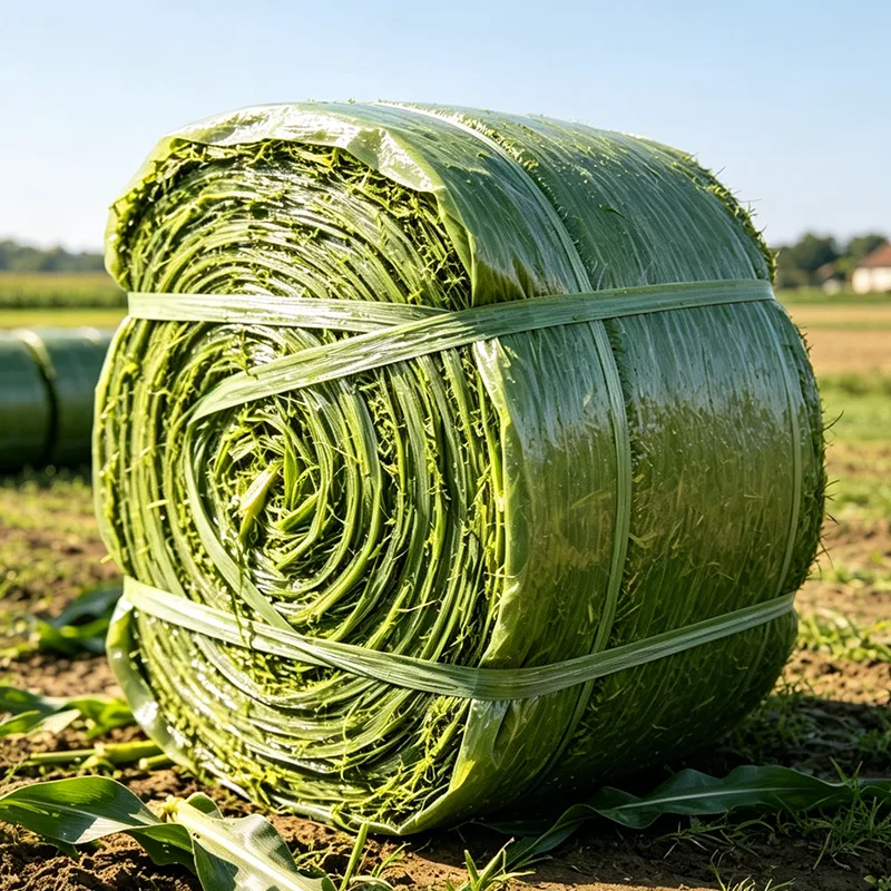 Stretchfolie für gepresste Maissilage